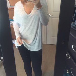 Comfy long sleeve cotton shirt from Express