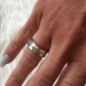 Tiffany sterling silver ring