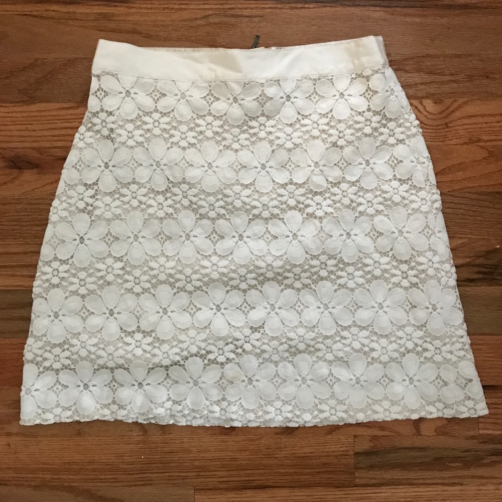 NWT Off white Loft skirt!