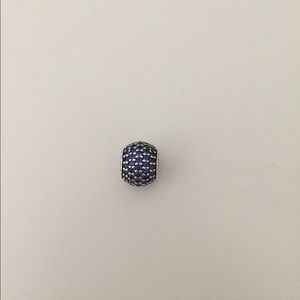 Sapphire pandora charm