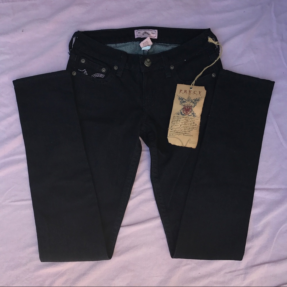 PRVCY Black Skinny Jean