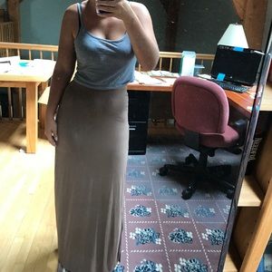 Slit skirt