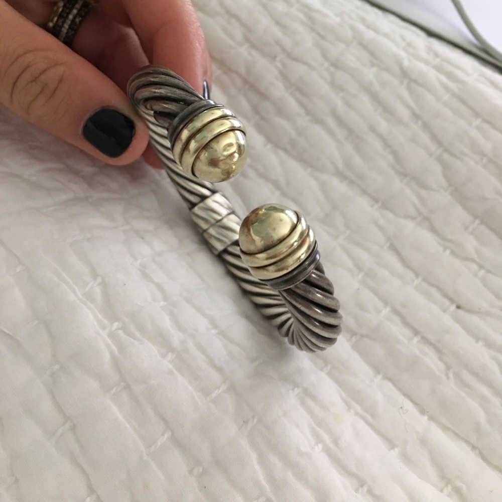 David Yurman cable classic 14k gold, 7mm