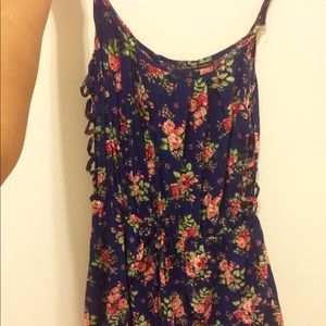 FLORAL ROMPER