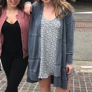 Free People Sweatshirt Cardigan