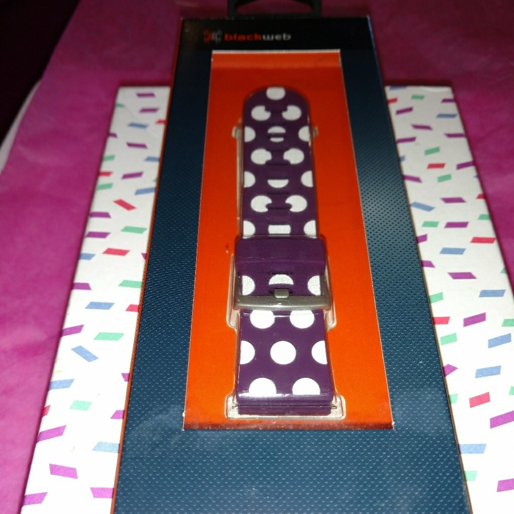 Fitbit Blaze wristbands by black web BNWT