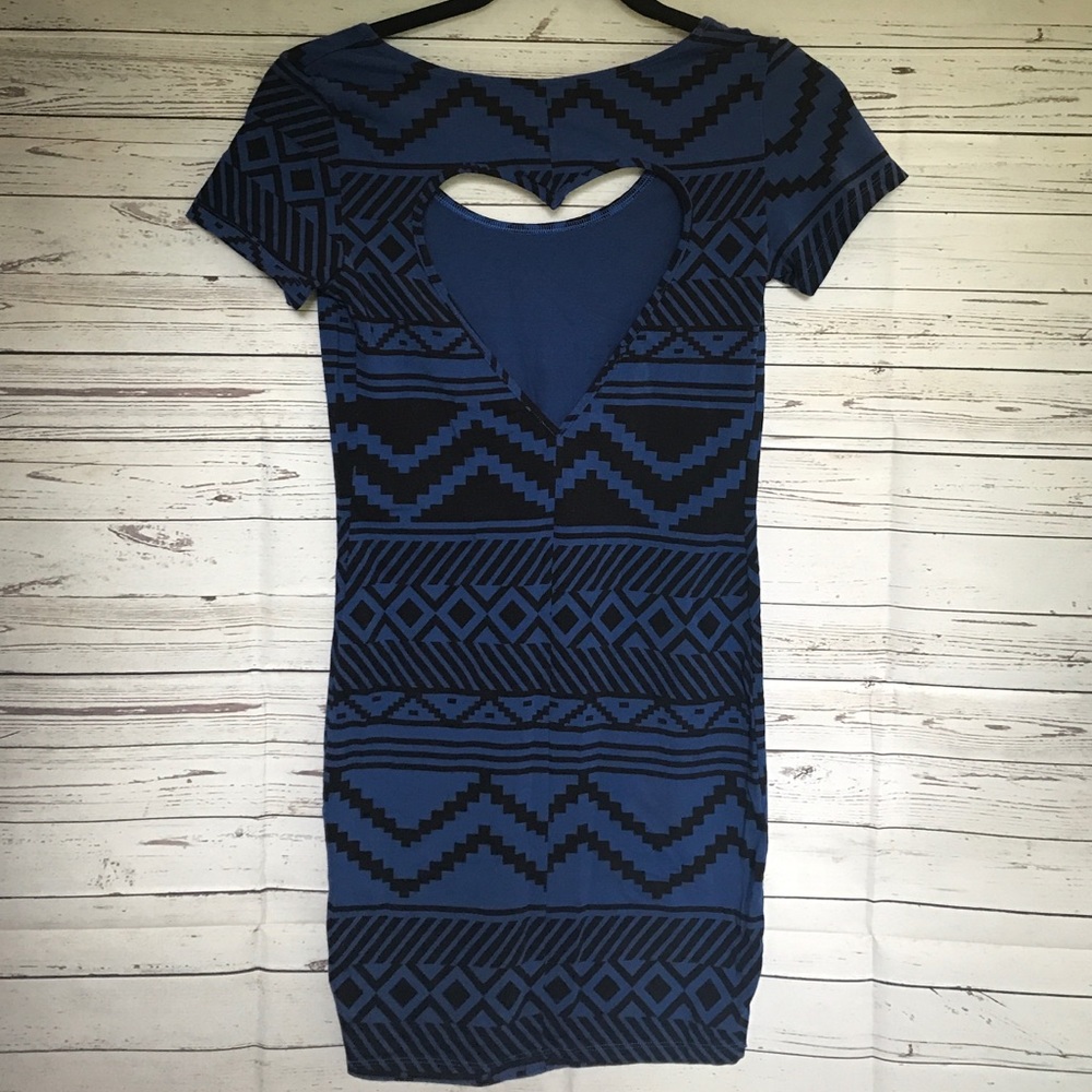 Victoria's Secret PINK Heart Cut Back Dress Small