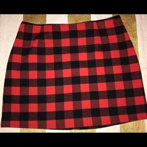 Old Navy Buffalo Plaid Skirt