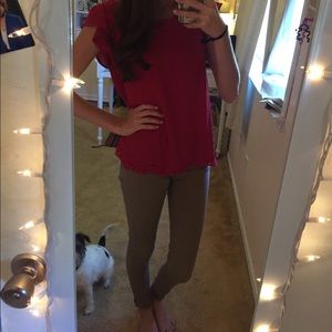 Altar'd State Khaki skinny jeans