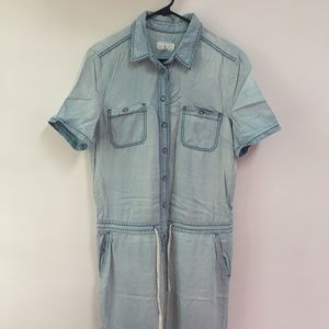 LOFT | "Lou & Grey" Denim Jumpsuit