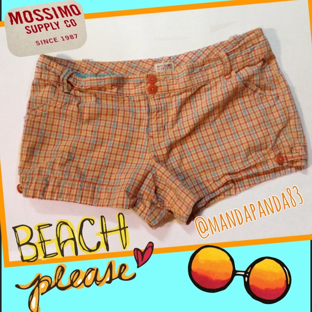 Mission Supply Co Plaid Shorts