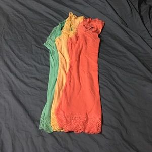 Bundle of Mossimo lace Tanks