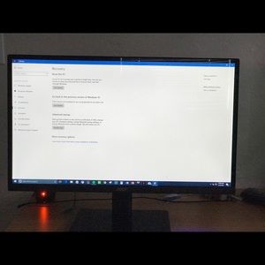 Acer desktop with Monitor