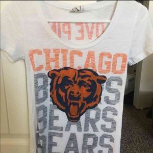 Chicago Bears xs pink Victoria secret shirt