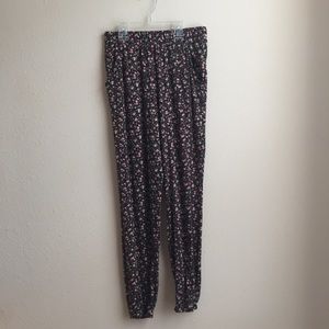 Pacsun Floral Stretchy Joggers