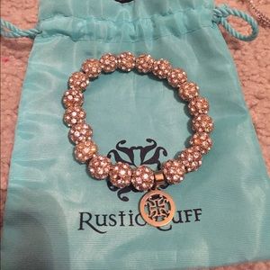 Rustic Cuff Bracelet! Gold!