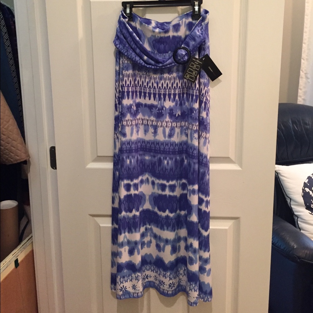 Robert Louis Long Mod Tye Dye Skirt Medium