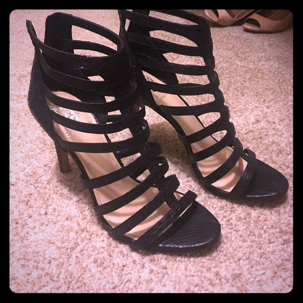 Vince Camuto caged Heels