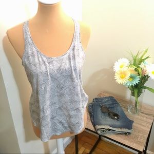 Stippled Diamonds Relaxed Fit Tank
