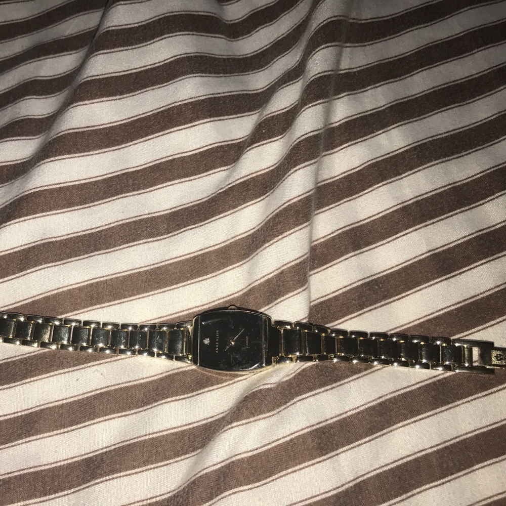 Anne Klein, gently used! Stainless steel water Res