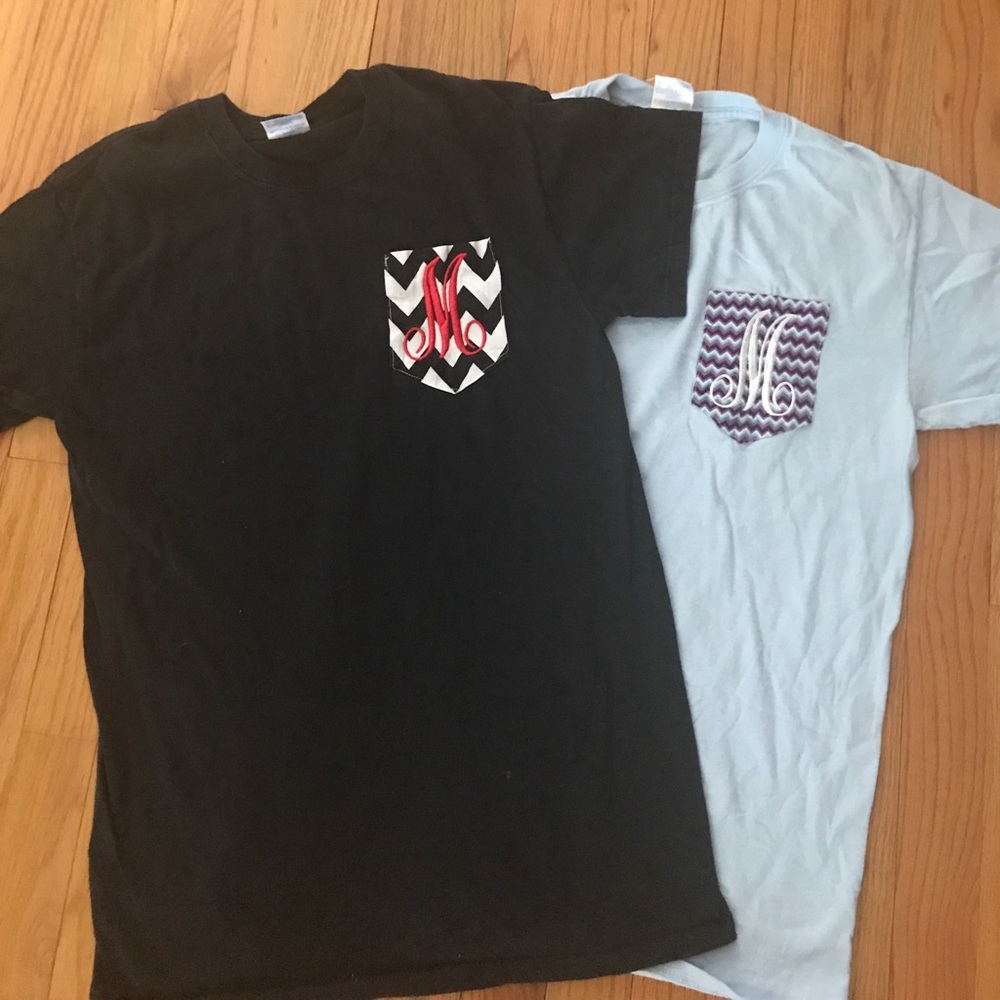 *BUNDLE* 2 M Pocket Tees
