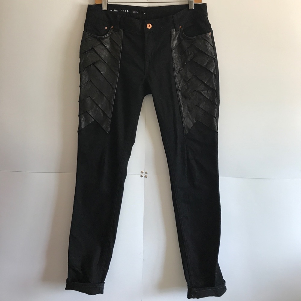 AVELON Skinny Leather jeans Size 29