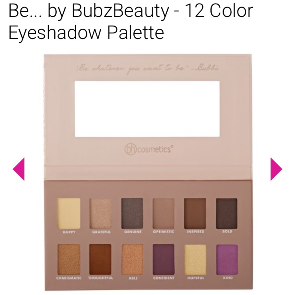 💯✨Bh Be ...by Bubz beauty palette ! Brand new - Picture 3 of 8