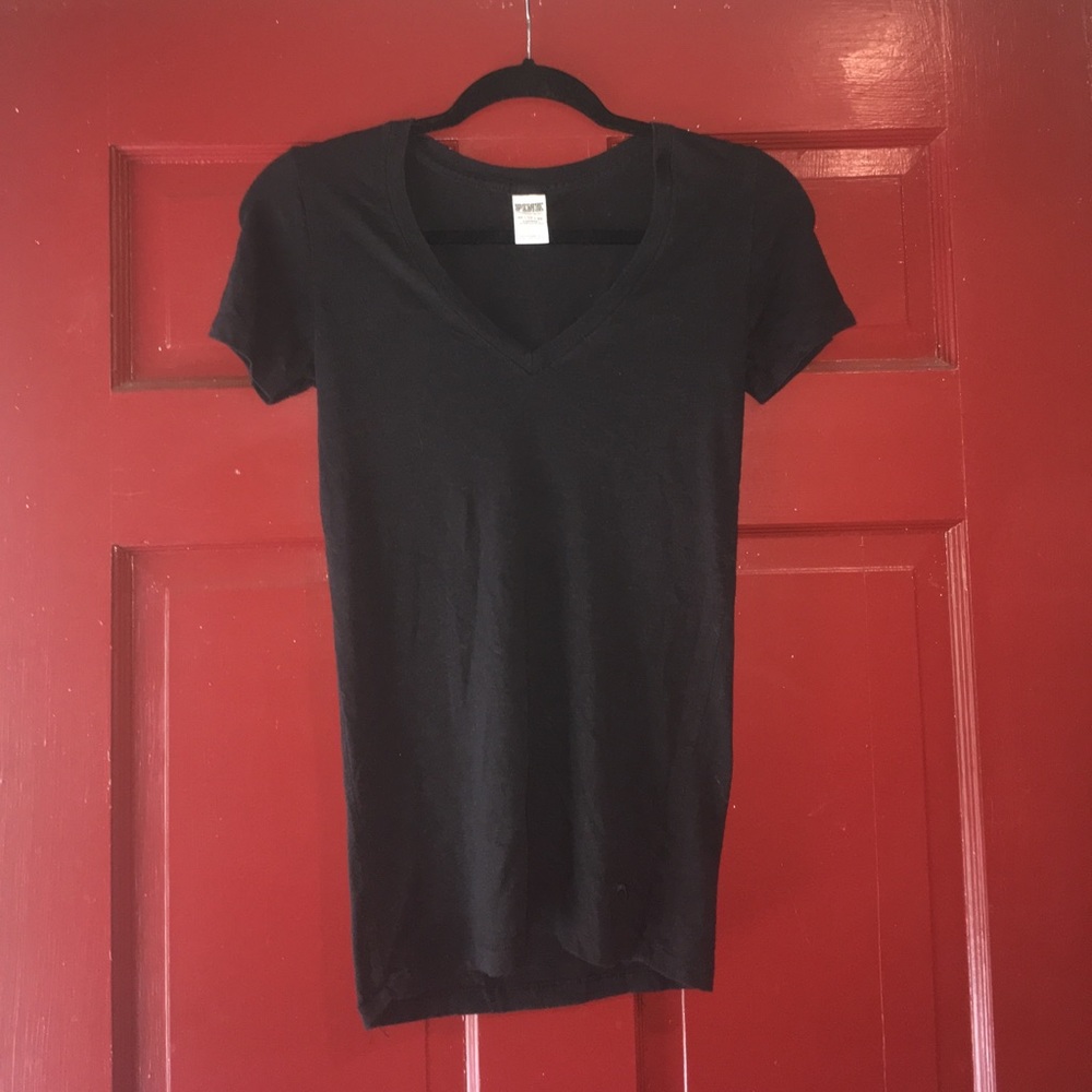 VS PINK black sleep shirt