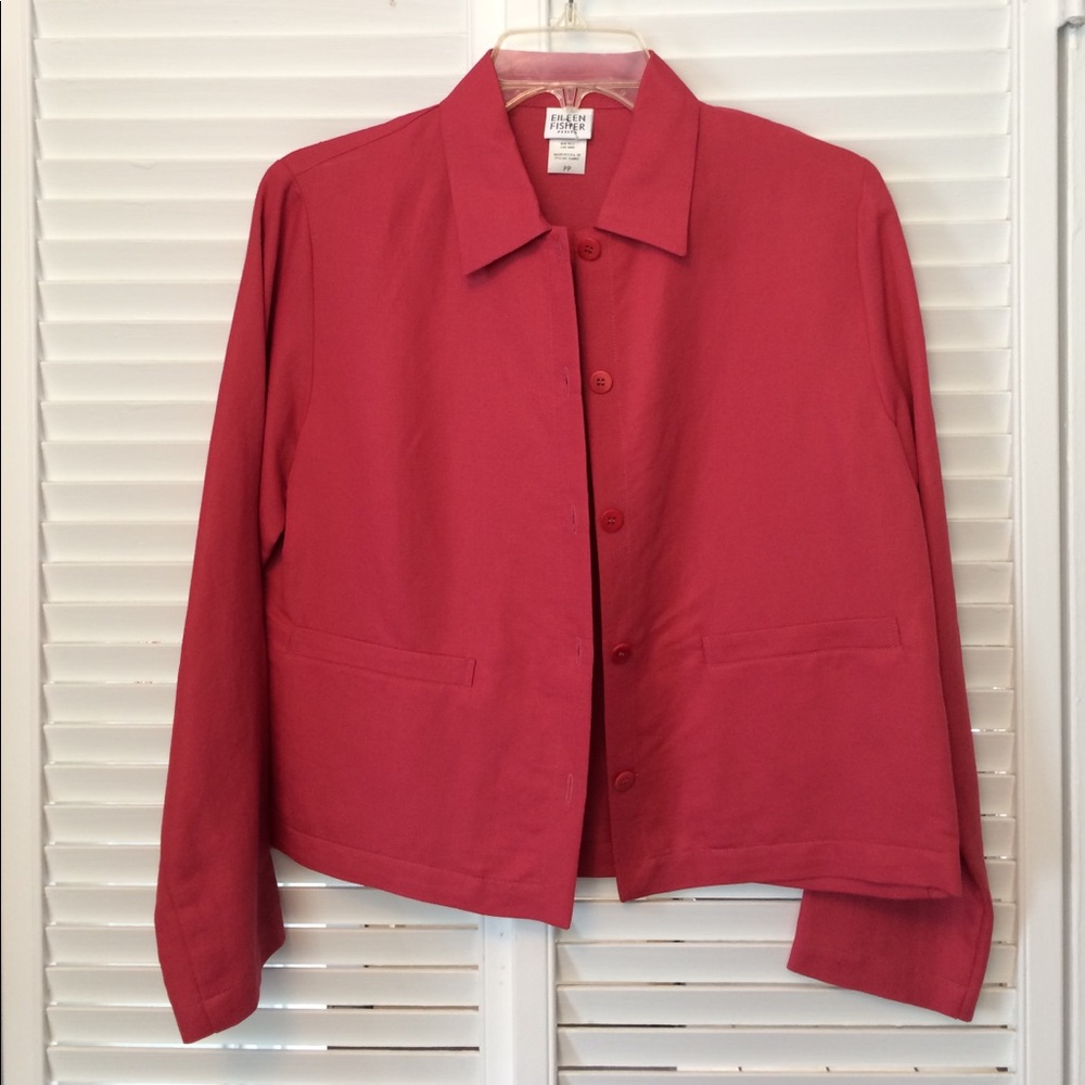 Eileen Fisher Linen Blazer