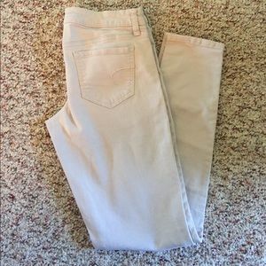Light grey skinny jean