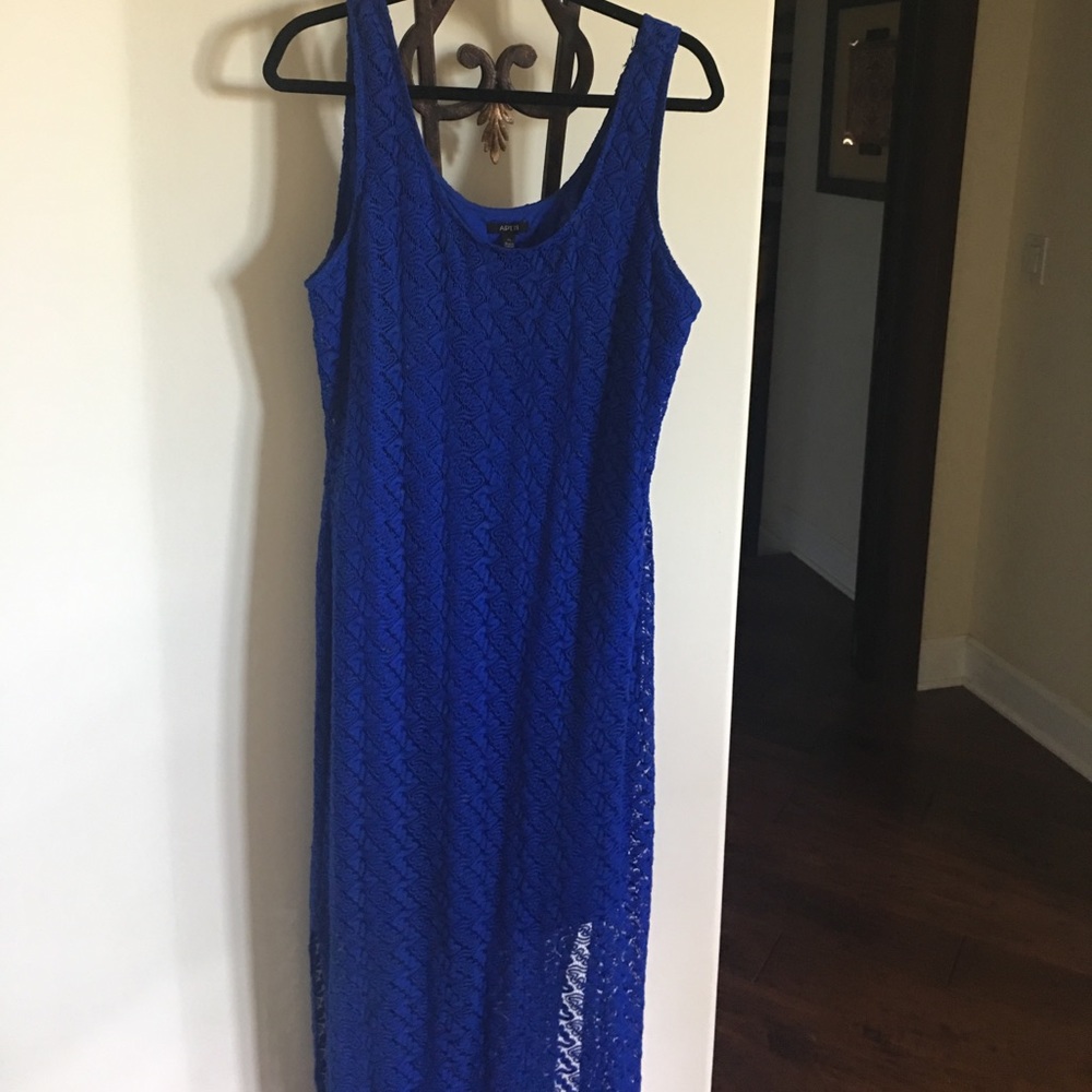 Royal Blue Maxi dress. XL