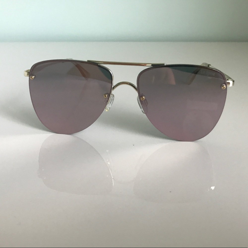 Le Specs The Prince sunglasses gold/blush