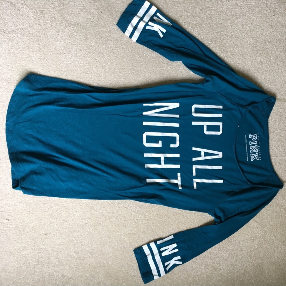 Victoria secret teal PINK sleep dress