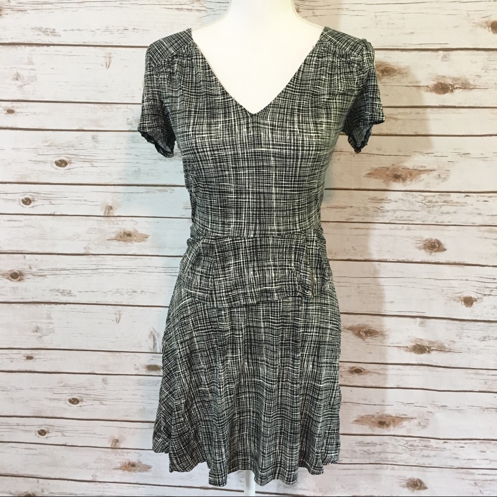 NWT French Connection Artistic Peplum Dress