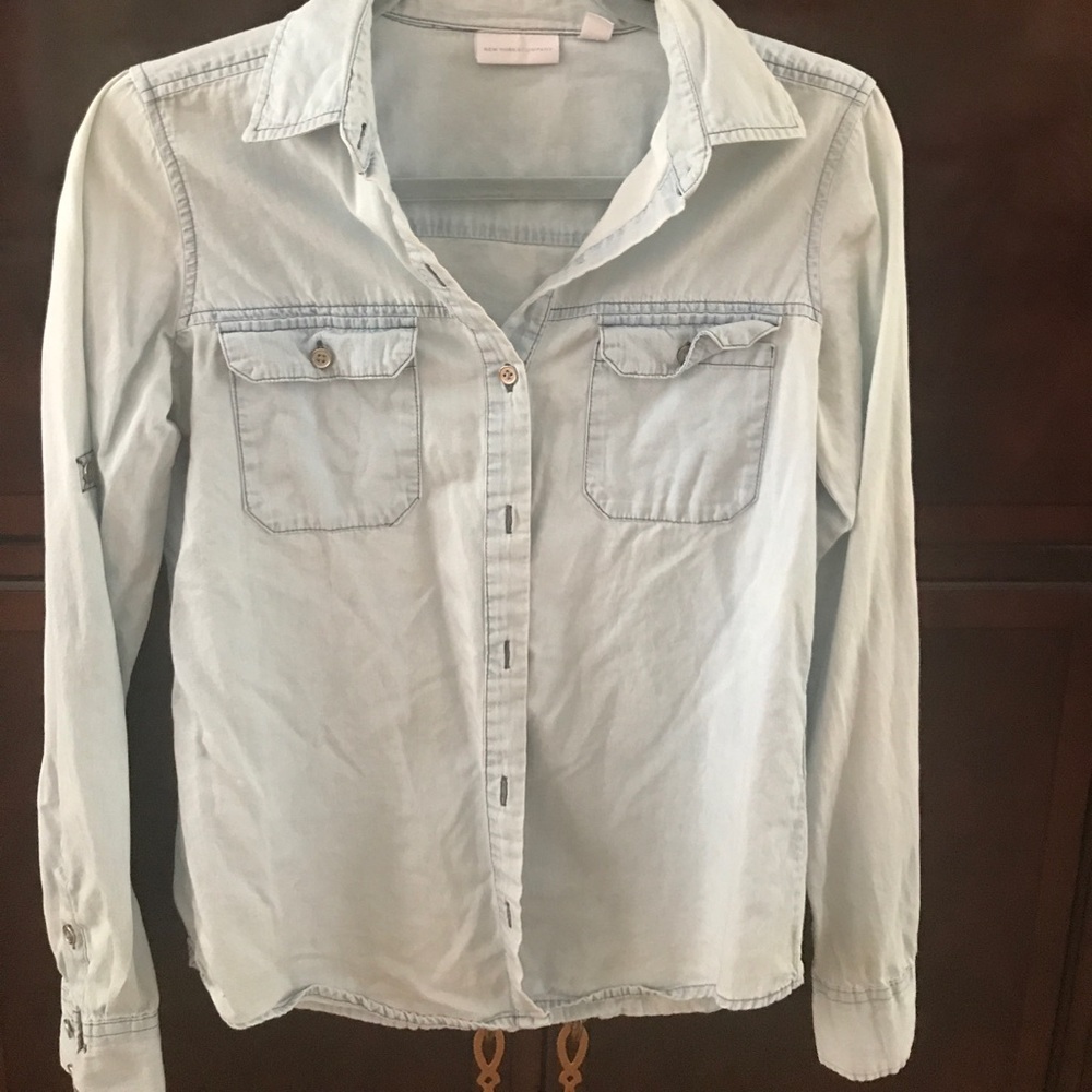 New York and Company button up