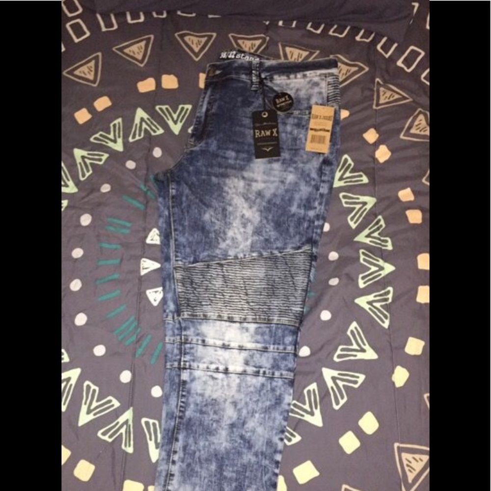 Raw X biker jeans