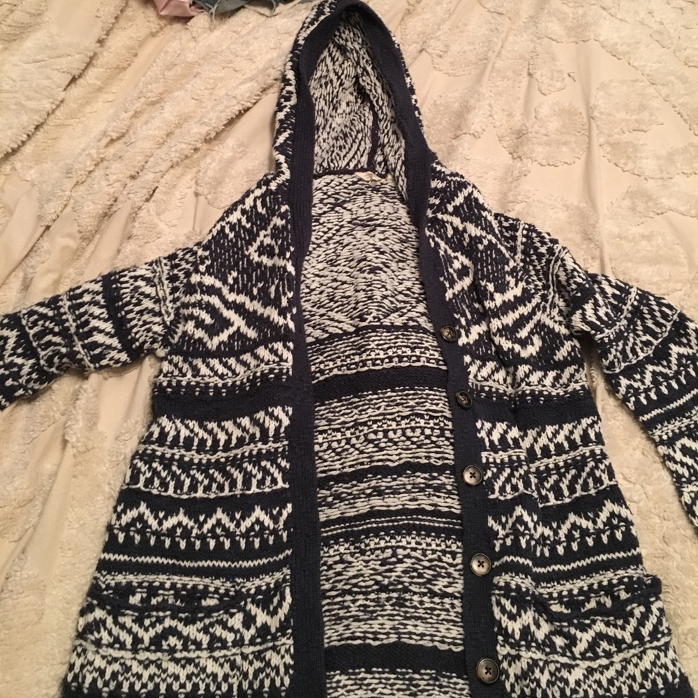 Lucky Brand button up sweater