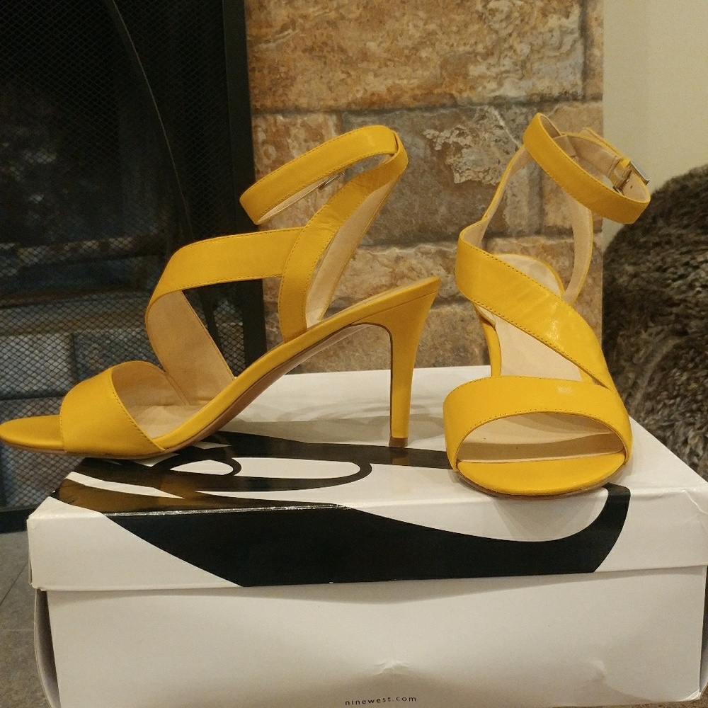 Yellow sandals