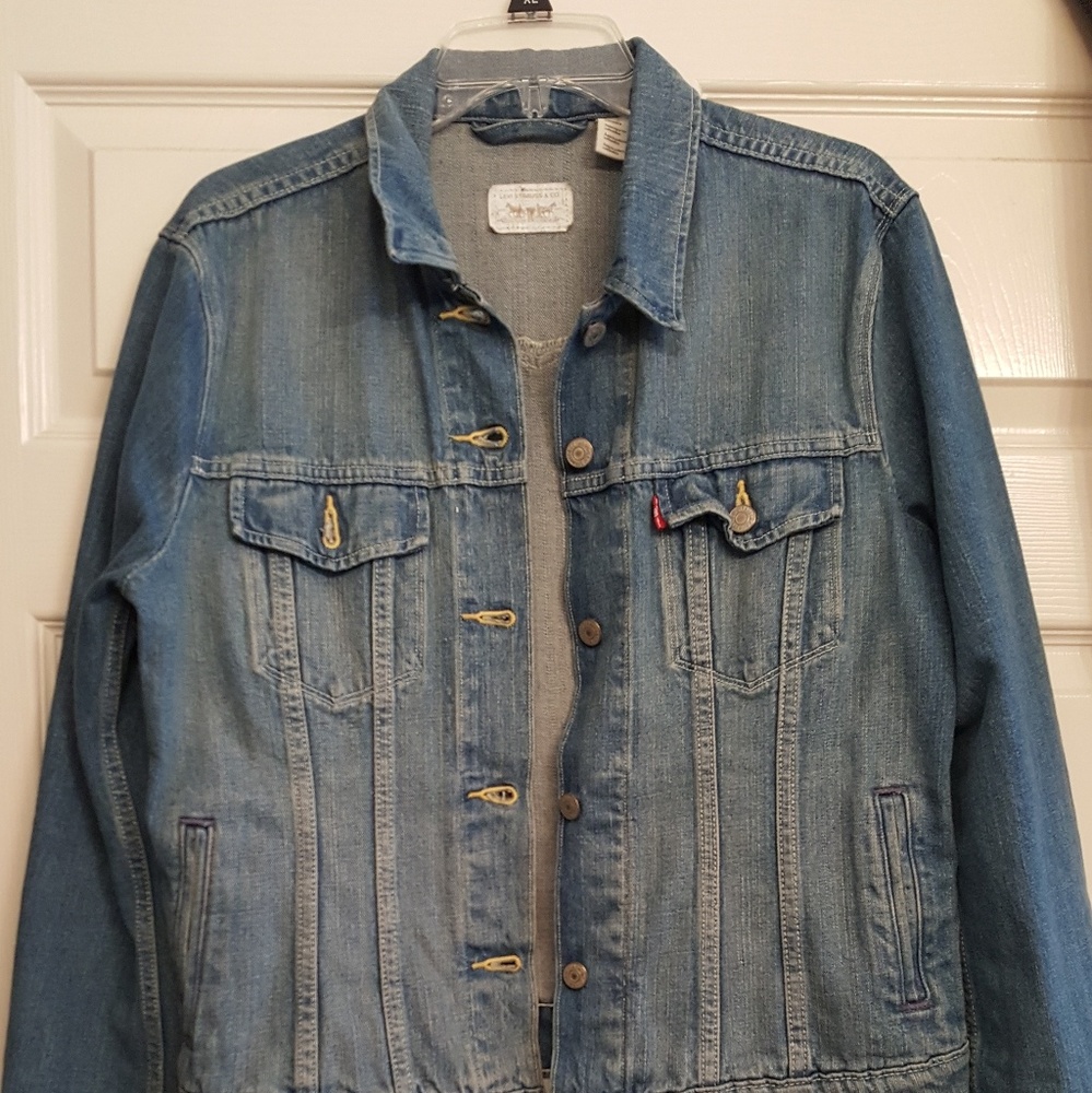 Levi strauss blue jean jacket