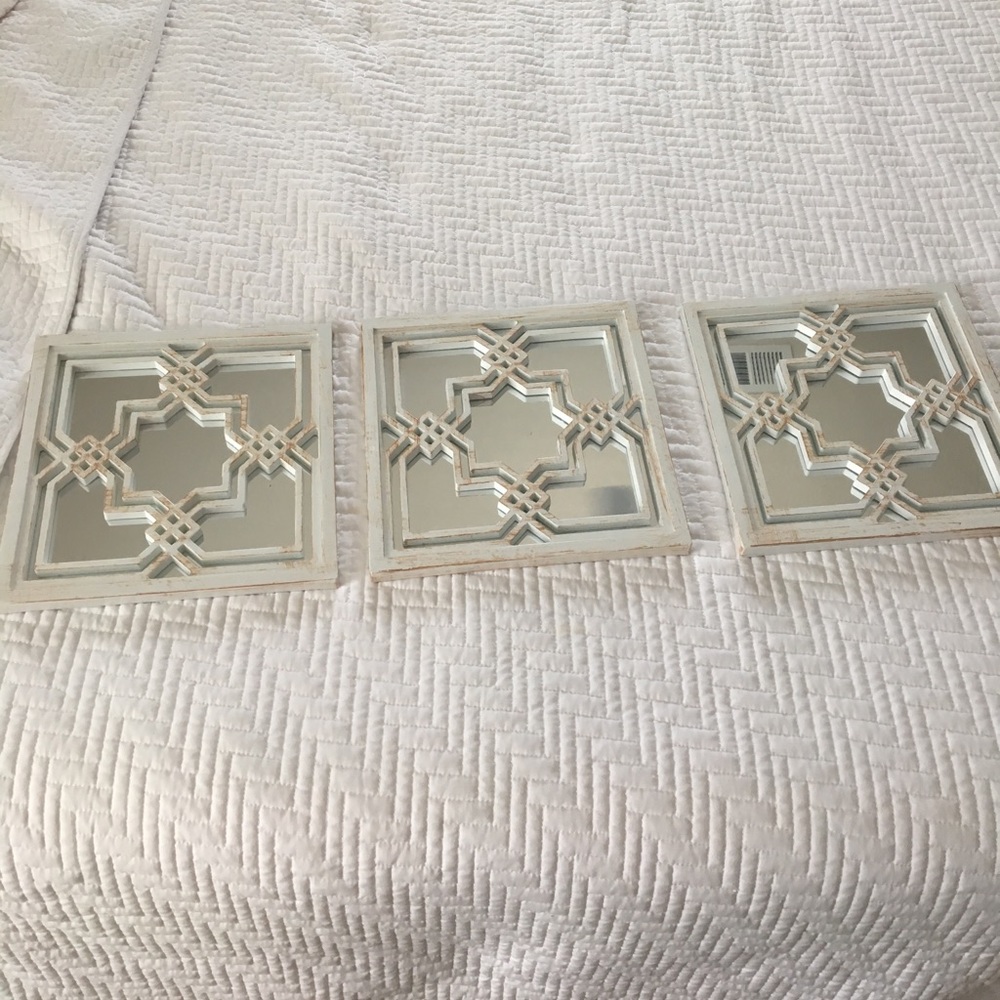 Set of 3 mirrors