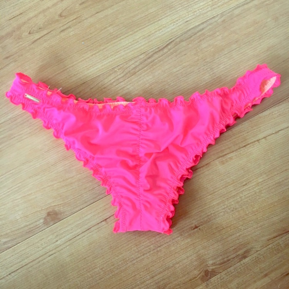 New Victoria's Secret Ruffle Itsy Bikini Bottoms