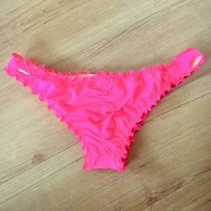 New Victoria's Secret Ruffle Itsy Bikini Bottoms