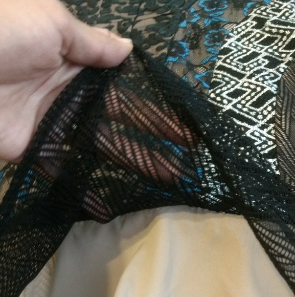 Greylin "Nikolai" Lace block dress. - Picture 6 of 6