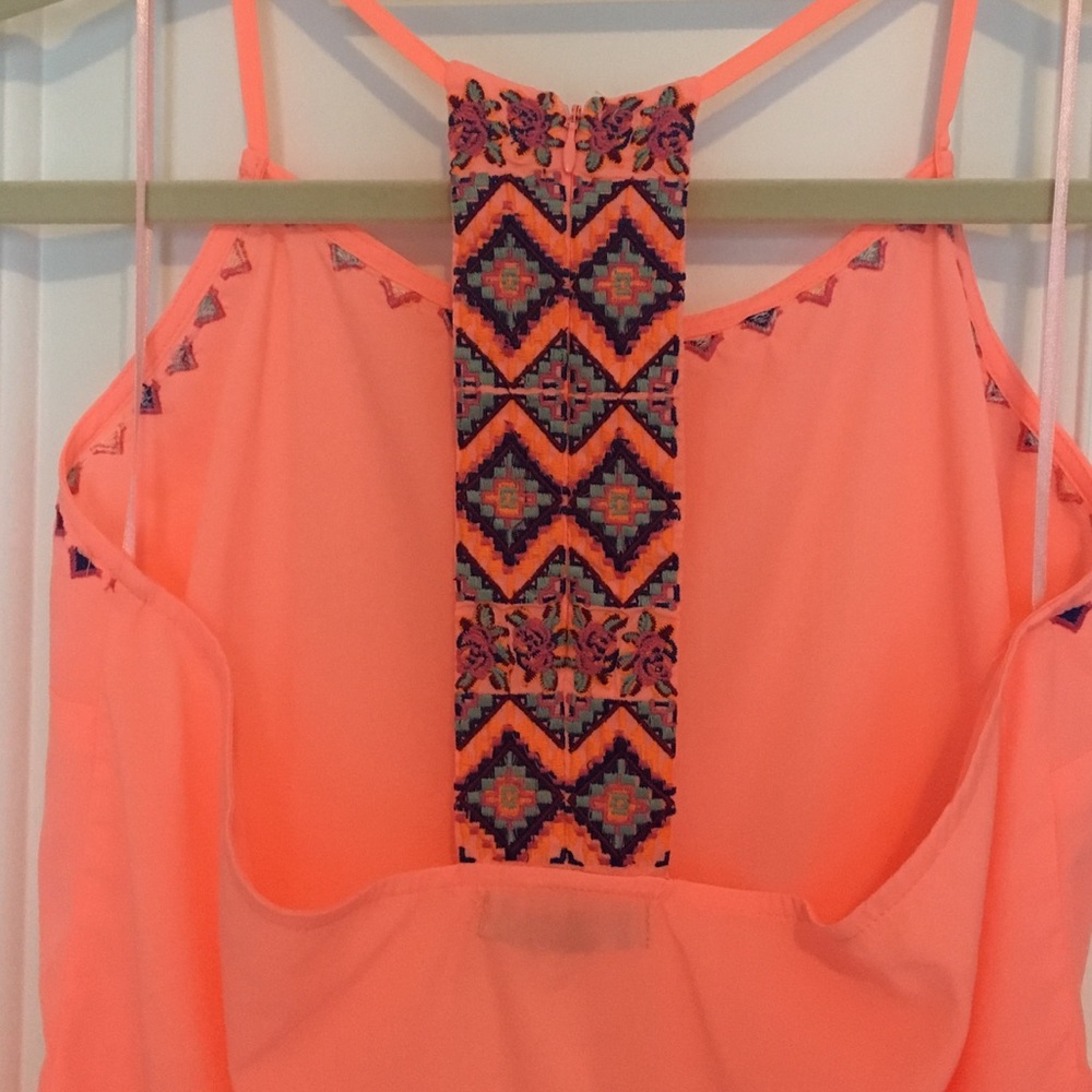 Pink top with Gorgeous Back