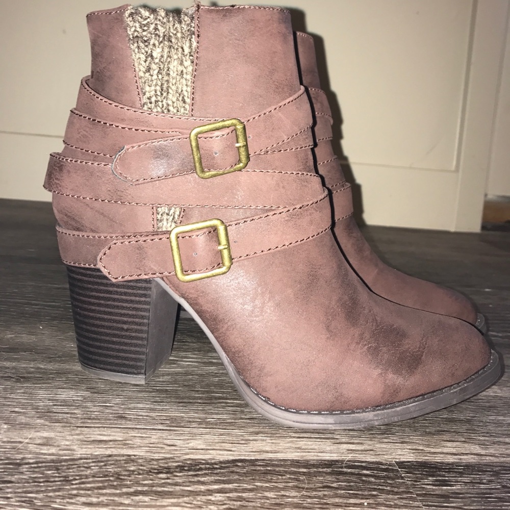 Brown boots