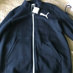 New!!! Puma men's fleece track jacket
