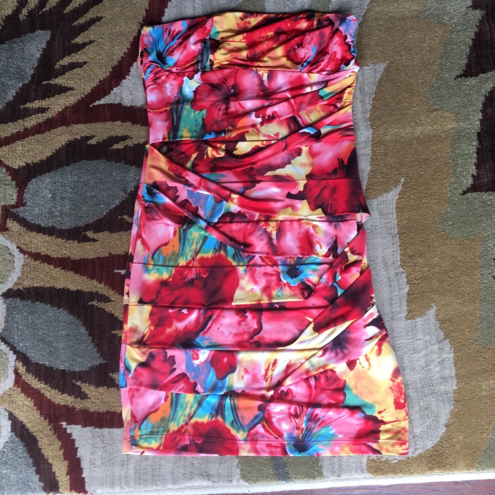 Floral halter top dress!