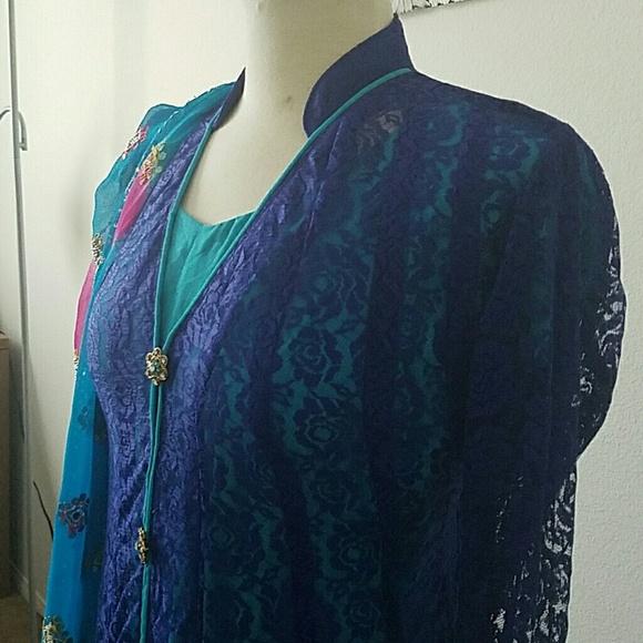 NWOT - Indian bollywood anarkali wedding party - Picture 1 of 7