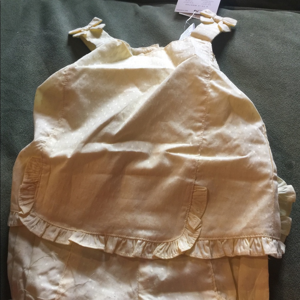 Janie & jack bloomer set