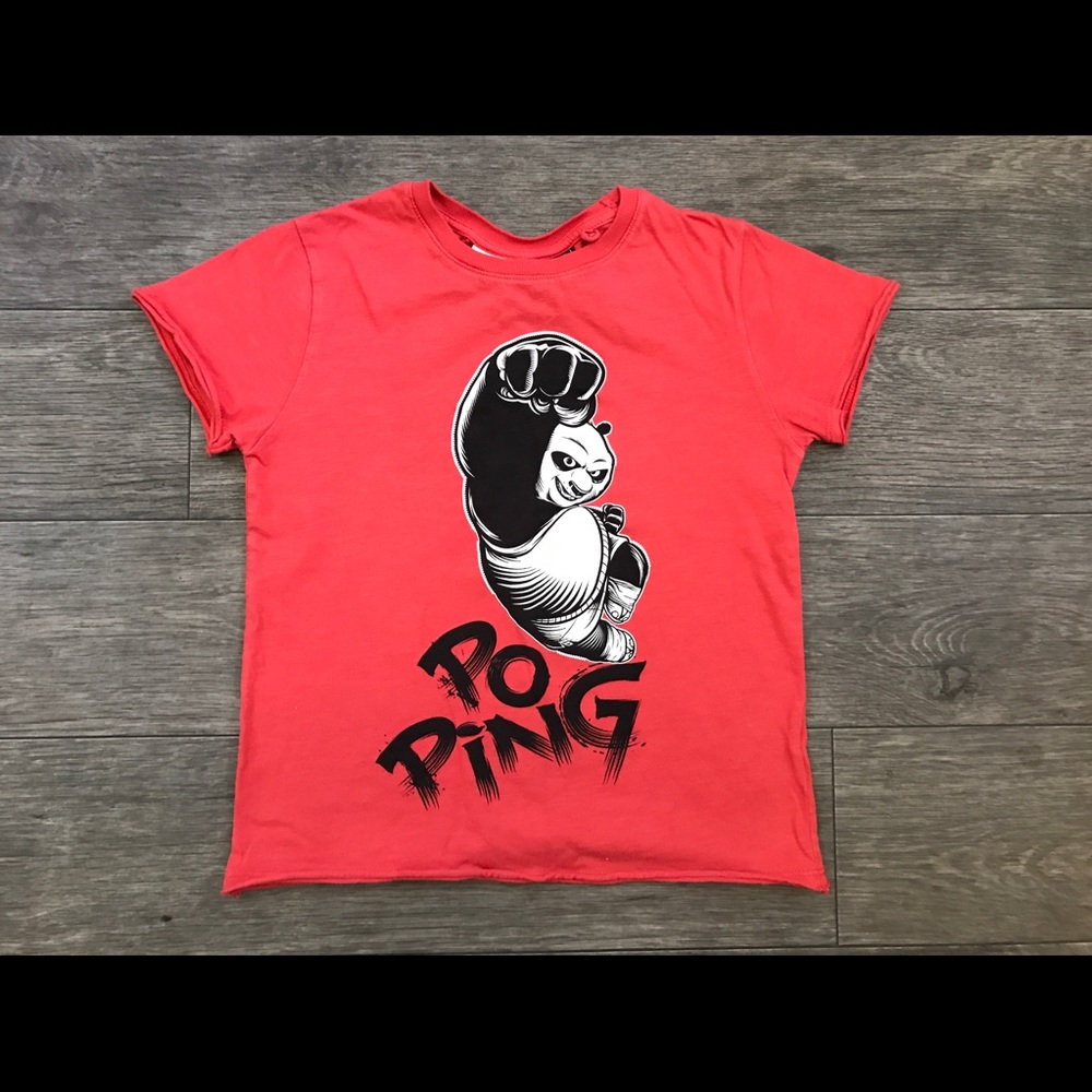 Zara Boys Collection King Fu Panda Tee Size 6